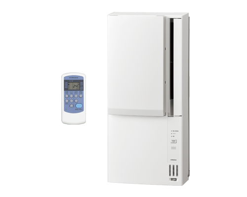 CORONA　冷暖房兼用　ウインドウエアコン  ホワイト電源単相100